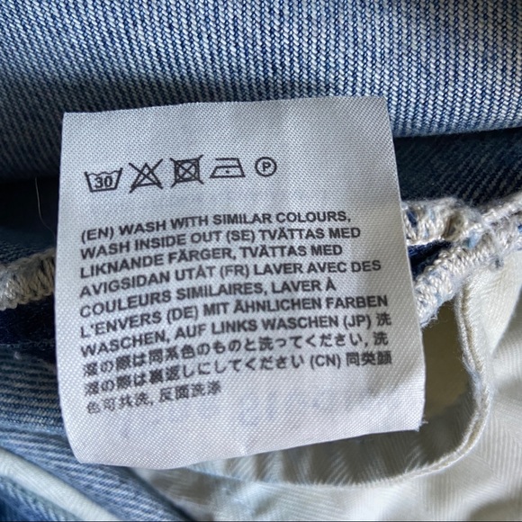 Acne Studios Taguhy Den in Blue SS18 | Mid-Rise Boot-Cut | Size 24 - Picture 13 of 13